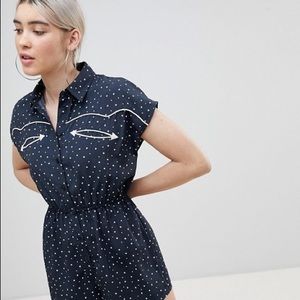 ASOS western star romper ⭐️